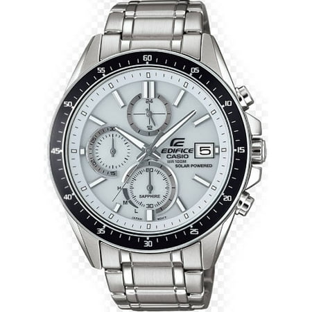 Casio Edifice Chronograph Alarm - Men's Casio Edifice Solar Power Chronograph Watch EFSS510D-7AV