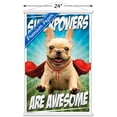 thumbnail image 3 of Avanti - Happy Dog Wall Poster with Wooden Magnetic Frame, 22.375" x 34", 3 of 3