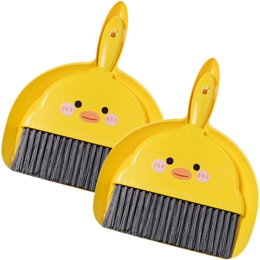 Dustpan And Brush Set 2 Sets Desktop Mini Broom and Dustpan Desktop