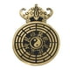 thumbnail image 1 of Colgante Bagua de latón con tema de murciélago, pequeño, portátil, decorativo, decoración Feng Shui de la suerte para regalos de inauguración de la casa, 1 of 5