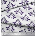 thumbnail image 2 of Soimoi Cotton Jersey Fabric Leaves & Floral Artistic Decor Fabric Printed Yard 58 Inch Wide, 2 of 3
