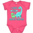 thumbnail image 3 of Inktastic I Love My Auntie-saurus Cute Brontosaurus Family Boys or Girls Baby Bodysuit, 3 of 5