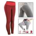thumbnail image 1 of Leggings de levantamiento de glúteos para mujer Hugo texturizados Rojo L, 1 of 9