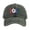 Army Green, variant on Cup26 Cartoon Soccer Hat, Soccer Hat USA CAN MEX Host Cap, Cup26 Hats Washed Cotton Design, 2026 Soccer Fan Cap Adjustable,Wine