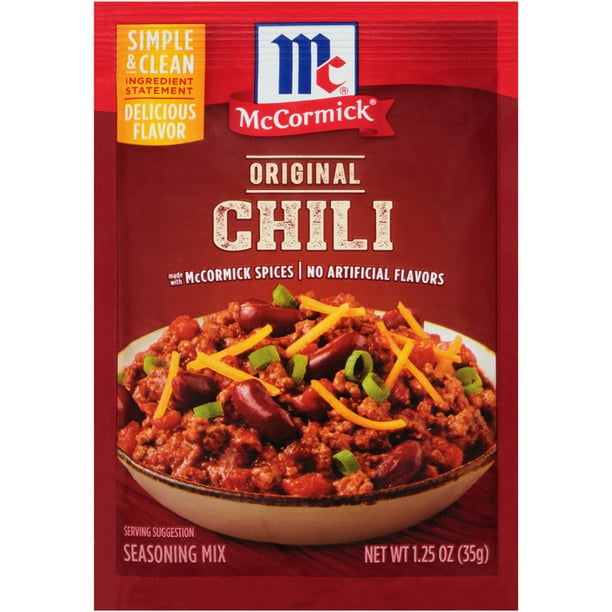 McCormick Classic Chili Seasoning Mix Packet, 1.25 oz