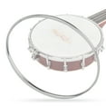 thumbnail image 1 of Steel Banjo Skin Hoop, Silver Banjo Tension Hoop, Banjo Hoop Replacement For Music Enthusiasts Luthiers, 1 of 8