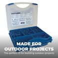 thumbnail image 3 of Kreg SK03B Blue Kote Pocket-Hole Screw Outdoor Project Kit, 3 of 7