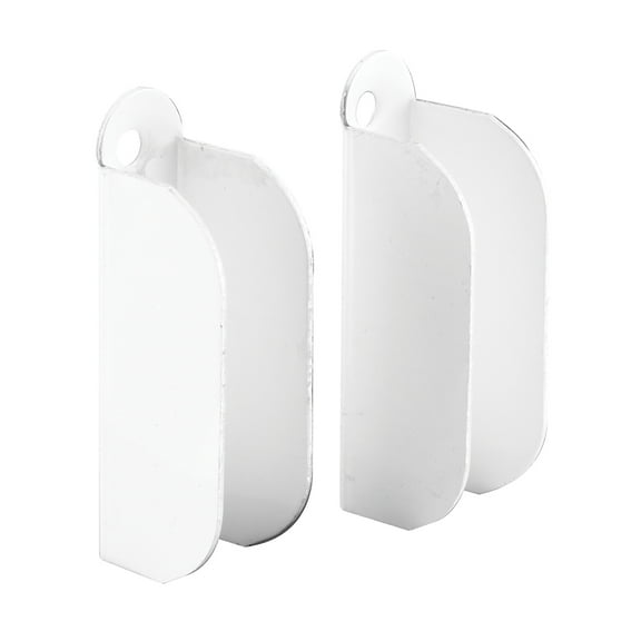 3/8 in. Widow Screen Top Hanger, White (6-pack)