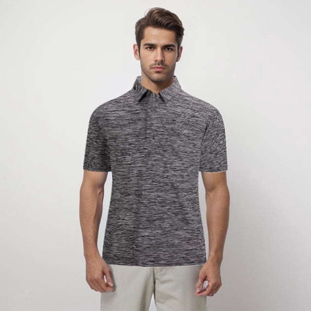 Men's Shirt Button Short Sleeve Casual Solid Top for Everyday Everyday Weekend Wear Lightweight Breathable Summer