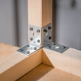thumbnail image 5 of 16Pcs L-Shaped Brackets Corner Brace, 1.18"x1.18"x1.5" Corner Bracket Shelf Bracket Right Angle Brackets for Wood Shelves Furniture (30x30x38mm, Silver), 5 of 6