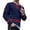 Blue, variant on Mens Striped Color Block Knit Sweater Loose Fit Casual Pullover Sweater for Fall Winter Warm Soft Knitwear with Trendy Fashion Style
