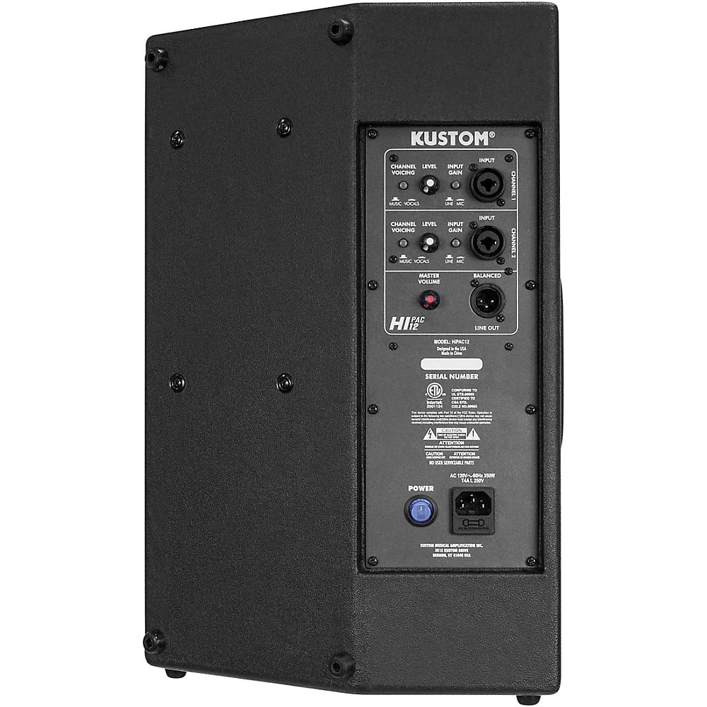 Kustom PA HiPAC12 12 in. Powered 