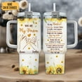 thumbnail image 2 of Personalized Bestie Tumbler 40oz with Handle and Straw - Stainless Steel Travel Coffee Cup With Lid - Best Friend Birthday Gifts For Women, Friendship Gifts, 2 of 5