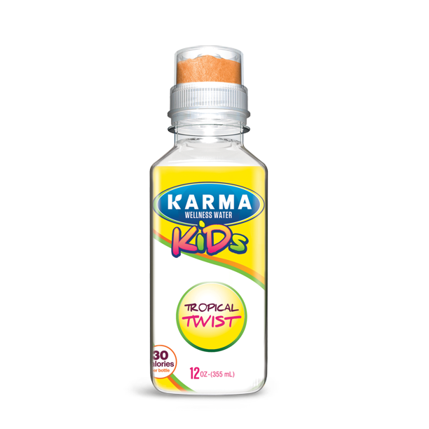 Karma Kids Wellness Water Tropical Twist, 12oz.