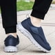 thumbnail image 5 of Deporte Con Ligeras para Edema Zapatos Ortopédicos Sin Cordones Diabéticos Cierre Ajustable Absorción Impactos Personas Mayores, 5 of 9