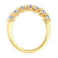 thumbnail image 2 of 1 Carat 7-stones Diamond Wedding Band Ring in 14K Yellow Gold (Ring Size 5.25) (SI1-SI2 Clarity), 2 of 5