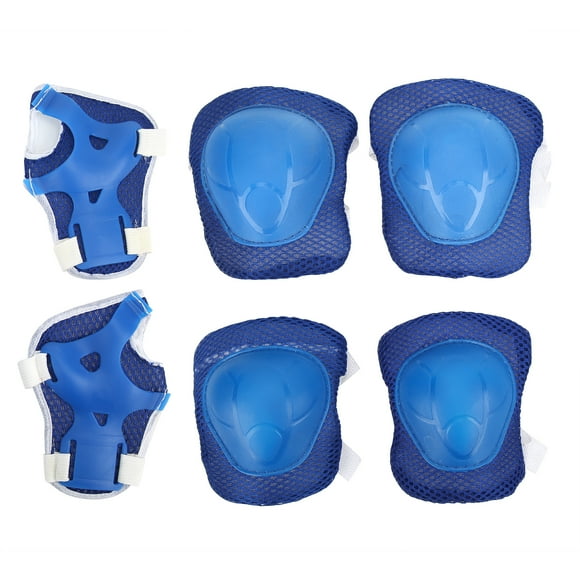 Elbow Knee Pads Wrist Guard, Adjustable Ultra-durable Soft Sponge Knee Pads Protector Kit With Wrist Guards For Bicycle