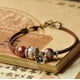 thumbnail image 1 of Pulseras para mujer, regalos para mujer, pulsera de cuentas multicolor con costuras de metal., 1 of 2