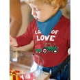thumbnail image 7 of Tstars Boys' Unisex Valentine's Day Heart Shirt – Cute Love Tractor Gift for Toddlers & Kids – Long Sleeve Tee, 7 of 7