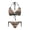 Boho Tribal Ikat Pattern, variant on chaqlin Bohemian Tribal & Cowhide Print Halter Triangle Bikini Set - Sexy Tie Side Two Piece Swimsuit for Beach & Pool Vacations