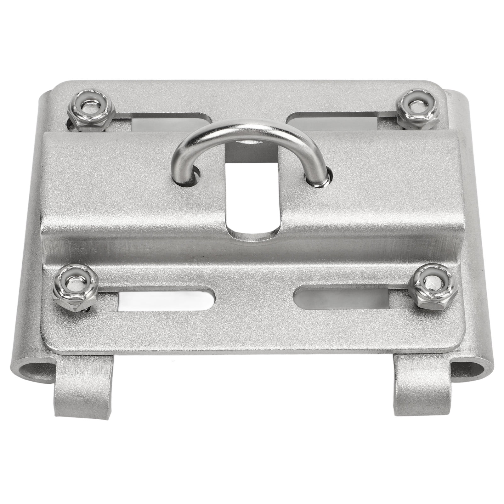 SeaLux Stanchion Rail Horizontal Mount Anchor Bracket – Holder For 1" To 1-1/4" Rail, Stainless Steel, Flukes Down
