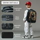 thumbnail image 2 of Juego de mochilas escolares Trimety Dinosaur con lonchera y estuche para lápices, 2 of 7