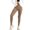 Brown, variant on Tummy Control Leggings for Women, High Waist Butt Lifting Yoga Pants, Squat Proof Gym Running Tights with Seamless Design, Comfortable and Breathable Athletic Wear, Sizes S to XXXL.