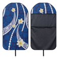 thumbnail image 5 of Garronmavis Waterproof Stain Resistant Front Car Seat Towel Cover, for Gym Workout Beach Hiking Running Post Sports Use, Easy Installation Universal Fit for Cars SUV Trucks Sedan Van, 5 of 8