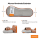 thumbnail image 5 of Almohada Ortopedica Memory Foam Gel Neck, 5 of 5