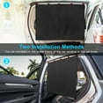 thumbnail image 6 of Car Window Shades, 2 PCS Double Layer Car Sun Shade for Side Windows Privacy Full Covers/Half Shade Options Back Car Window Curtains for Baby Protection, 6 of 7
