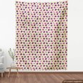 thumbnail image 4 of Dessert Upholstery Fabric by the Yard, Rhythmic Delicious Macarons French Cuisine Cakes Pattern, Decorative Fabric for DIY and Home Accents, Cream Pale Mauve by Ambesonne, 4 of 5
