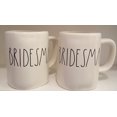 thumbnail image 1 of Rae Dunn BRIDESMAID LL White Ceramic Mug Pair, 1 of 3