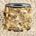 thumbnail image 4 of 20M Twine Green Leaf Jute 5MM Rope Hemp Burlap Ribbon String Heavy Duty Hanging Gardening Decoration or for Arts and Crafts - golden, 4 of 5