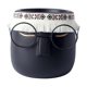 thumbnail image 1 of Maceta decorativa con borlas, orificios de drenaje, cerámica, estilo nórdico, bonita maceta con forma de cara, ideal para la oficina o como macetero. Negro 025, 1 of 7