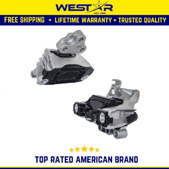 Motor Mount 2PCS Set Compatible for 2013-2016 Dodge Dart 2.0L/2.4L Compatible for Auto Trans Replaces 3364 3385