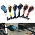 thumbnail image 2 of Soumake 1Pair Universal CNC Rear View Mirrors Replacement Metal Modified Side Mirrors for Motorcycles, 2 of 8