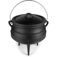 thumbnail image 3 of Caldero Gigante BWKJ Hierro Fundido 6 Cuartos de Galón Cocina Camping Mediano, 3 of 3