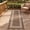 Brown, variant on Washable 9x12 Scalloped Easy Jute Rug for Living Room Non Shedding Indoor Outdoor Carpet Low Pile Soft Modern Bordered Neutral Carpet for Backyard Patio Dining Room Under Table, Tan