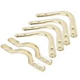 thumbnail image 4 of 6Pcs Billiards Corner 4in Pool Table Pocket Brackets Set Accessories for Web Net Bags, 4 of 5