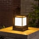 thumbnail image 1 of LED Solar Column Headlight Solar Powered Pillar Lamp Outdoor Waterproof Wall Light for Courtyard Lan, 1 of 5
