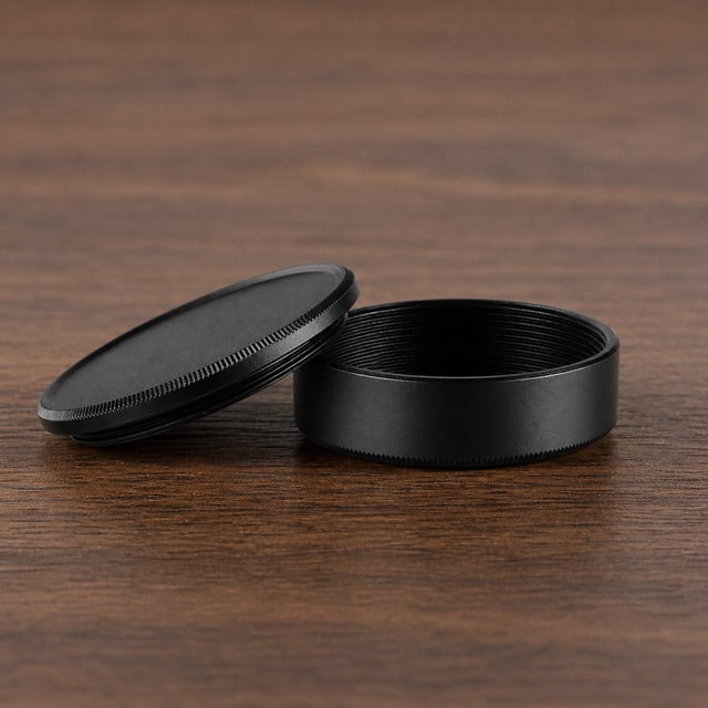 Ethern Camera Lens Mount Lense Rear Cap Body Cap Rear Lens Cover Camera Body Cap Camera Black