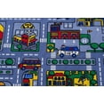 thumbnail image 5 of Kids Car Road Rugs City Map Play mat for Classroom/Baby Room Non-Slip Rubber Back, 5 of 6