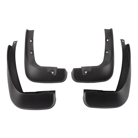 Unique Bargains Mud Flaps Splash Guards W/Mount Accessories for Honda Fit(Hatchback) 2011-2013 Front & Rear Mud Guards