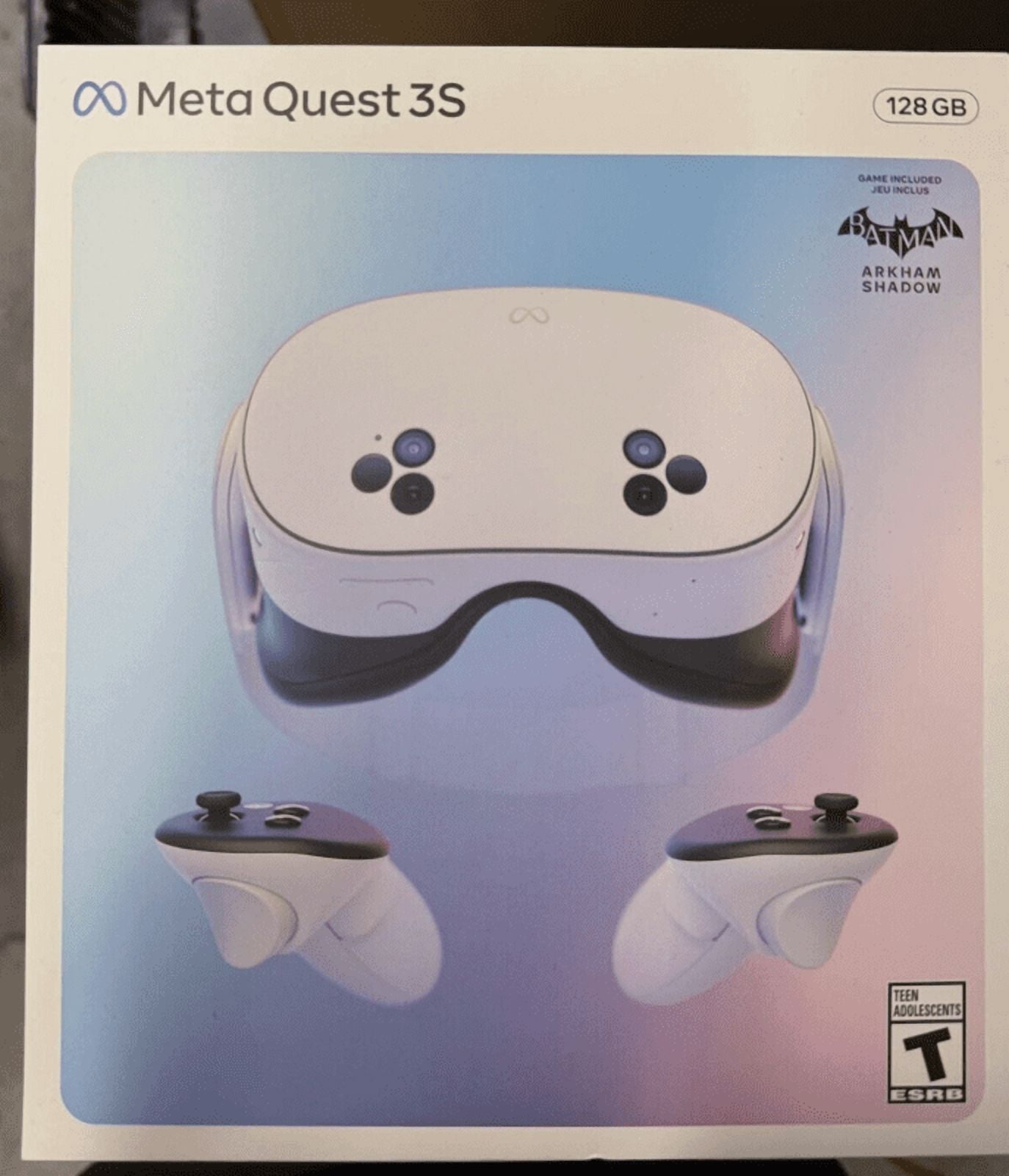 Oculus Quest 3S 128GB VR Headset, Touch Controllers, Carry