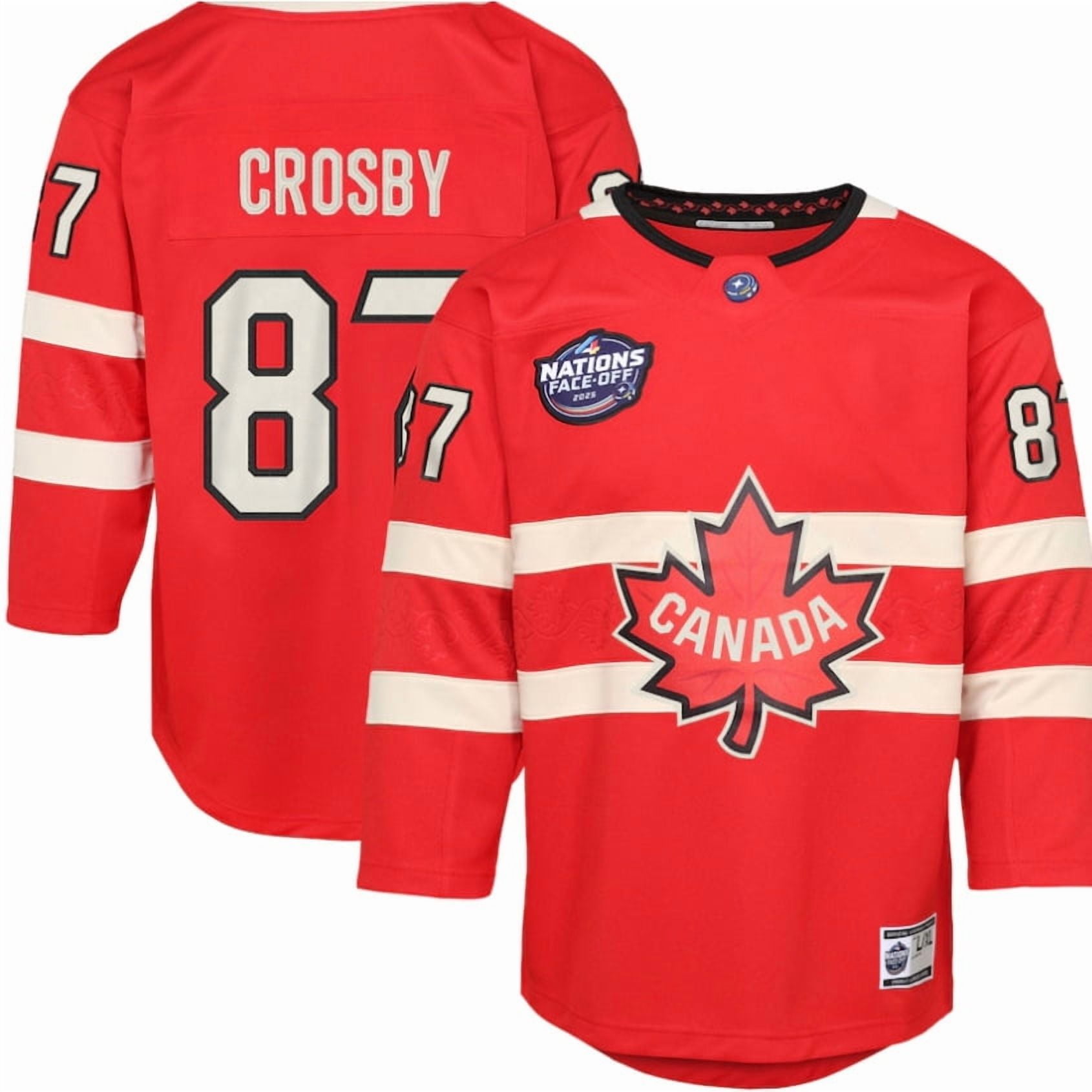 Canada 2025 Nations Canadian National Hockey Jersey Nhl Mcdavid