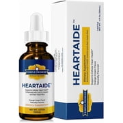 Simple Promise HeartAide - Heart Health Supplement - Red Yeast Rice with CoQ10 (200mg & 100mg) & Inositol - Liquid Drops for Cholesterol & Cardiovascular Support - 4 fl oz, Orange Cream Flavor