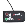 thumbnail image 2 of Greeniant Pantalla de bicicleta NERIES, faro resistente a la lluvia, durabilidad, instalación práctica, controlador LED, medidor de velocidad, Bicicletas eléctricas 【24V】 Greeniant OD003154-01, 2 of 6
