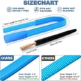 thumbnail image 3 of Dryer Vent Cleaning Kit Includes Flexible Dryer Lint Brush Compatible With Most Vacuum Cleaners For Quick Lint Removal, 3 of 9