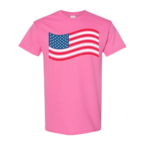 Inktastic Grunge American Flag T-Shirt