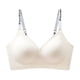 thumbnail image 1 of Fiudx Sujetador Sin Costuras, Sujetador de Encaje Elástico con Espalda de Flores, Ropa Interior Push-Up Antideslizante, Ideal para Yoga Diario, Ideal para Mujeres, Se Recomienda Lavar a Mano con Agua, 1 of 3